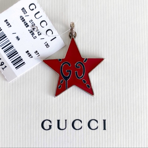 Gucci Jewelry - Authentic Gucci Ghost Star GG Necklace Pendant
